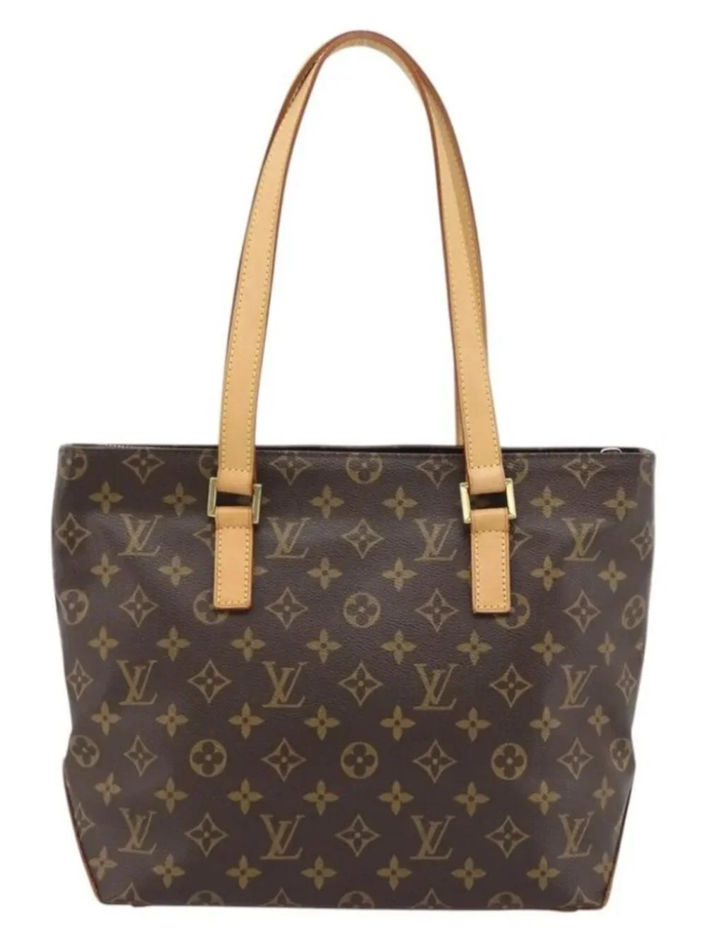 LOUIS VUITTON Monogram Cabas Piano Tote Bag M51148 LV Auth 180811SAV